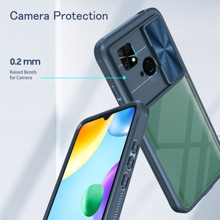 For Xiaomi Redmi 10C Full Body Sliding Camshield Phone Case