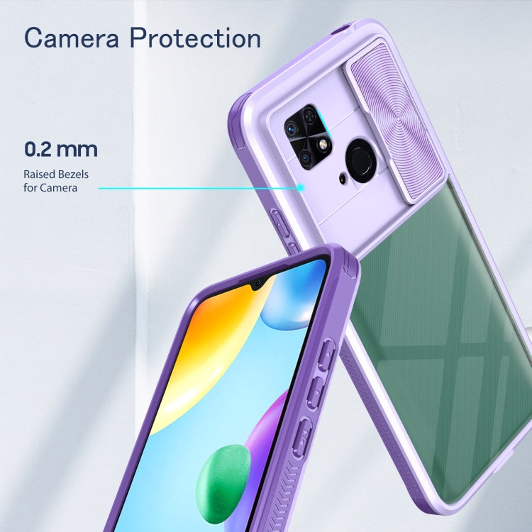 For Xiaomi Redmi 10C Full Body Sliding Camshield Phone Case