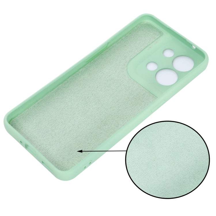 For OPPO Reno8 5G Solid Color Liquid Silicone Dropproof Full Coverage Protective Case