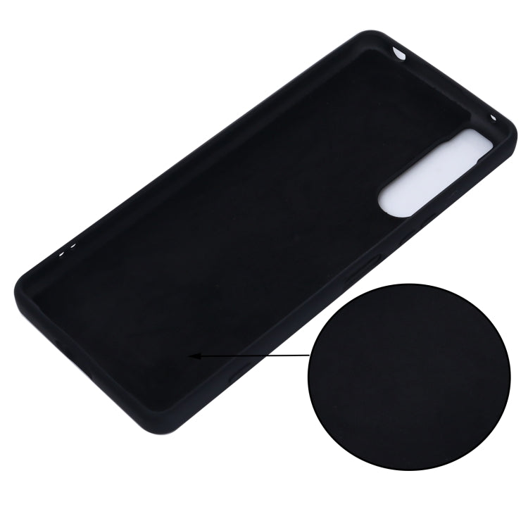 For Sony Xperia 5 IV Solid Color Liquid Silicone Dropproof Full Coverage Protective Case