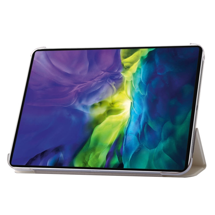 For iPad 10th Gen 10.9 2022 Silk Texture Three-fold Horizontal Flip Leather Tablet Case