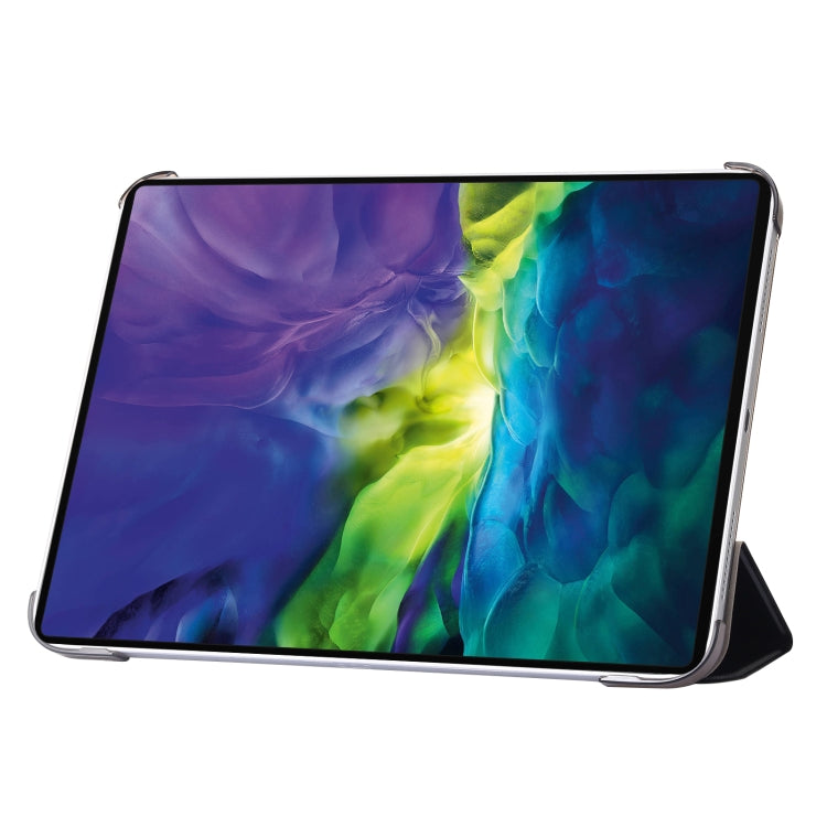 For iPad 10th Gen 10.9 2022 Silk Texture Three-fold Horizontal Flip Leather Tablet Case