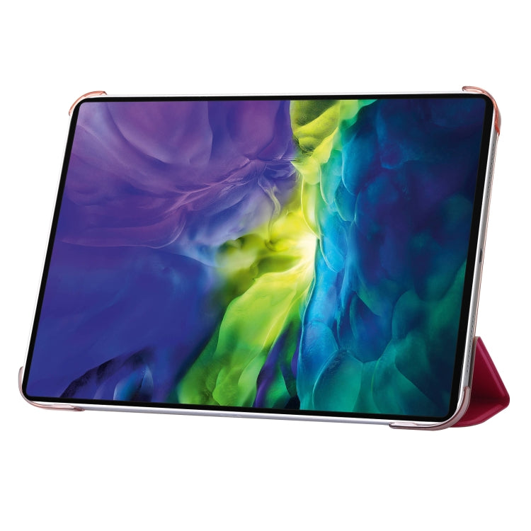 For iPad 10th Gen 10.9 2022 Silk Texture Three-fold Horizontal Flip Leather Tablet Case