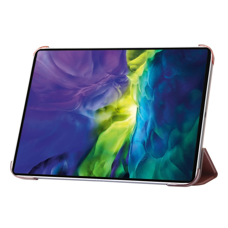 For iPad 10th Gen 10.9 2022 Silk Texture Three-fold Horizontal Flip Leather Tablet Case