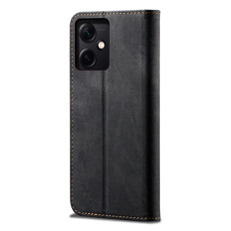 For Xiaomi Redmi Note 12 China Denim Texture Leather Phone Case