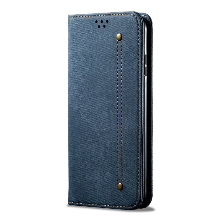 For Xiaomi Redmi Note 12 Pro+ China Denim Texture Leather Phone Case