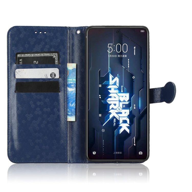 For Xiaomi Black Shark 5 Honeycomb Dot Texture Leather Phone Case