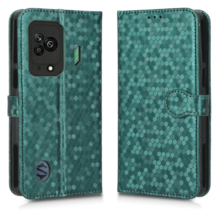 For Xiaomi Black Shark 5 Honeycomb Dot Texture Leather Phone Case