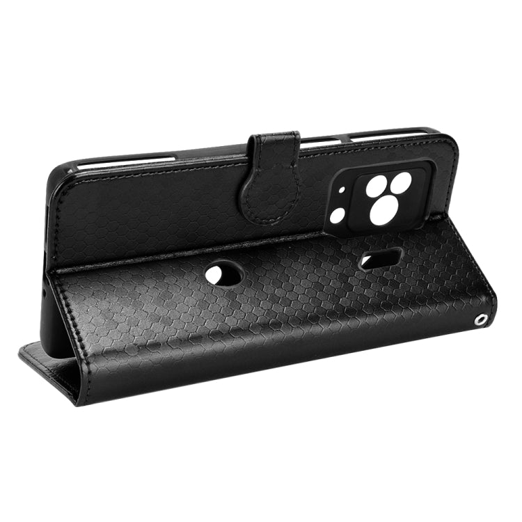 For Xiaomi Black Shark 5 Pro Honeycomb Dot Texture Leather Phone Case