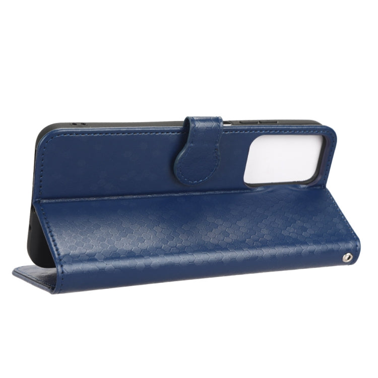 For Xiaomi Redmi 11 Prime 4G Honeycomb Dot Texture Leather Phone Case