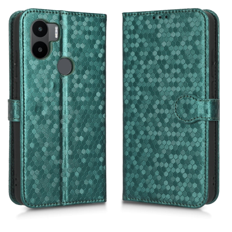 For Xiaomi Redmi A1+ 4G Honeycomb Dot Texture Leather Phone Case