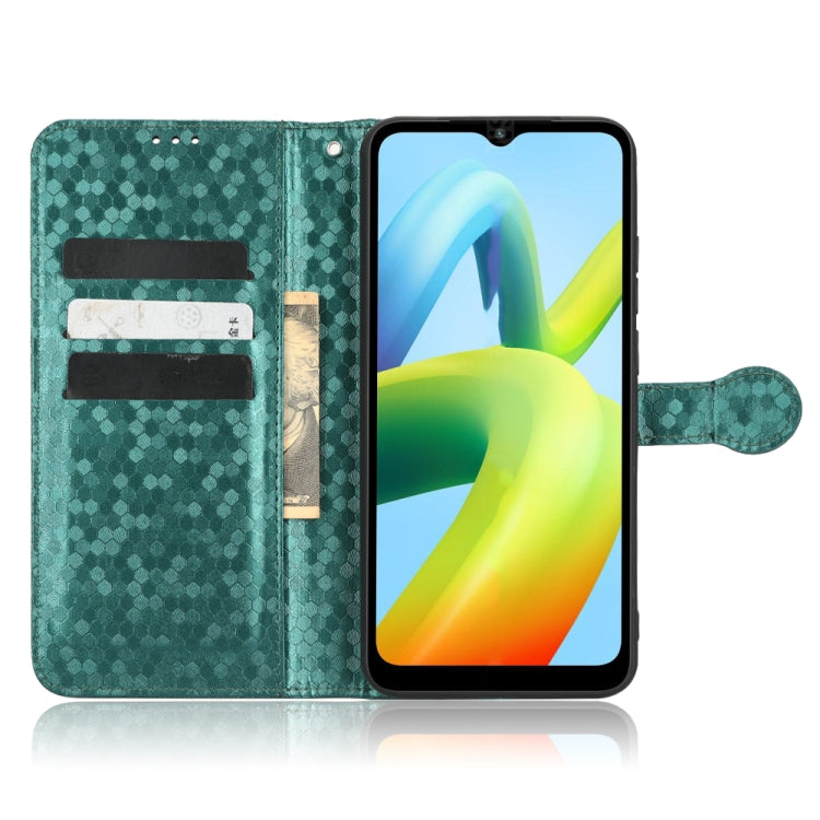 For Xiaomi Redmi A1+ 4G Honeycomb Dot Texture Leather Phone Case