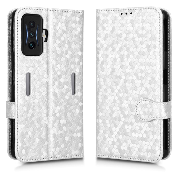 For Xiaomi Redmi K50 Gaming / Poco F4 GT 5G Honeycomb Dot Texture Leather Phone Case