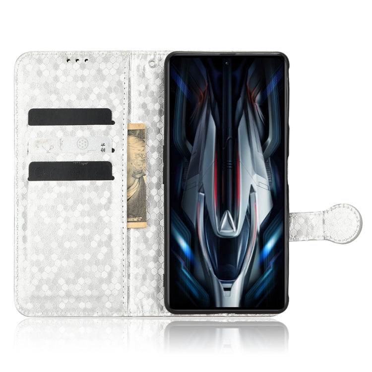 For Xiaomi Redmi K50 Gaming / Poco F4 GT 5G Honeycomb Dot Texture Leather Phone Case