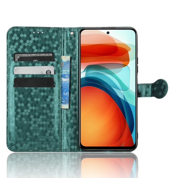 For Xiaomi Redmi Note 10 Pro 5G Honeycomb Dot Texture Leather Phone Case
