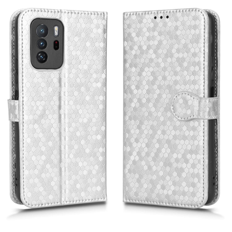 For Xiaomi Redmi Note 10 Pro 5G Honeycomb Dot Texture Leather Phone Case