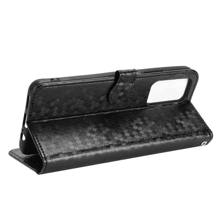 For Xiaomi Redmi Note 11 5G Honeycomb Dot Texture Leather Phone Case