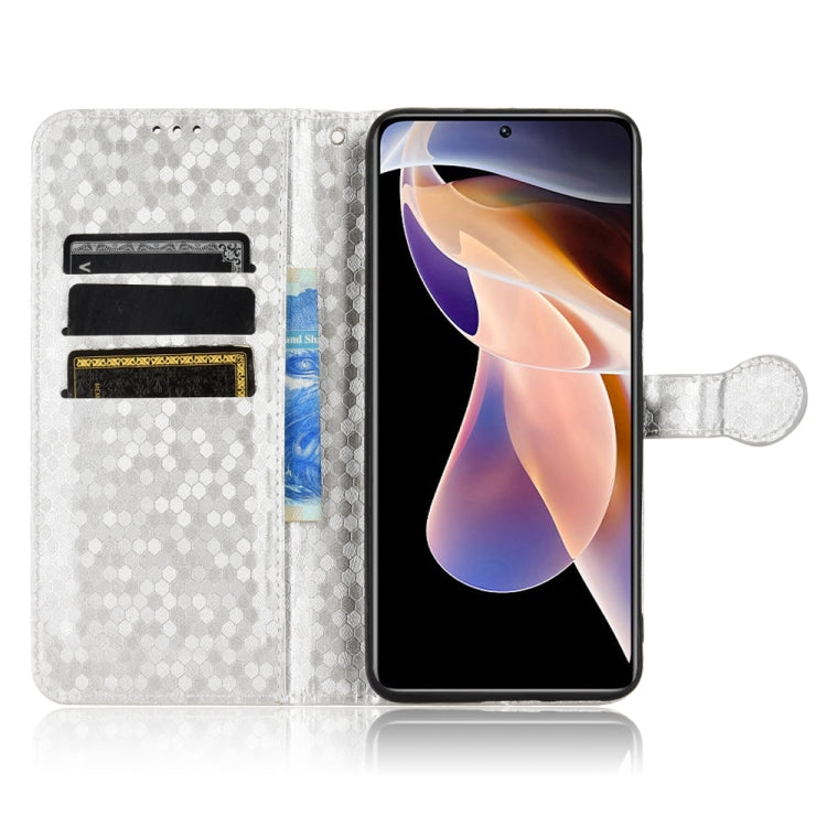 For Xiaomi Redmi Note 11 Pro 5G Honeycomb Dot Texture Leather Phone Case