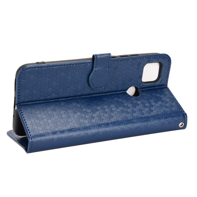 For Xiaomi Redmi 10A / 9C Honeycomb Dot Texture Leather Phone Case