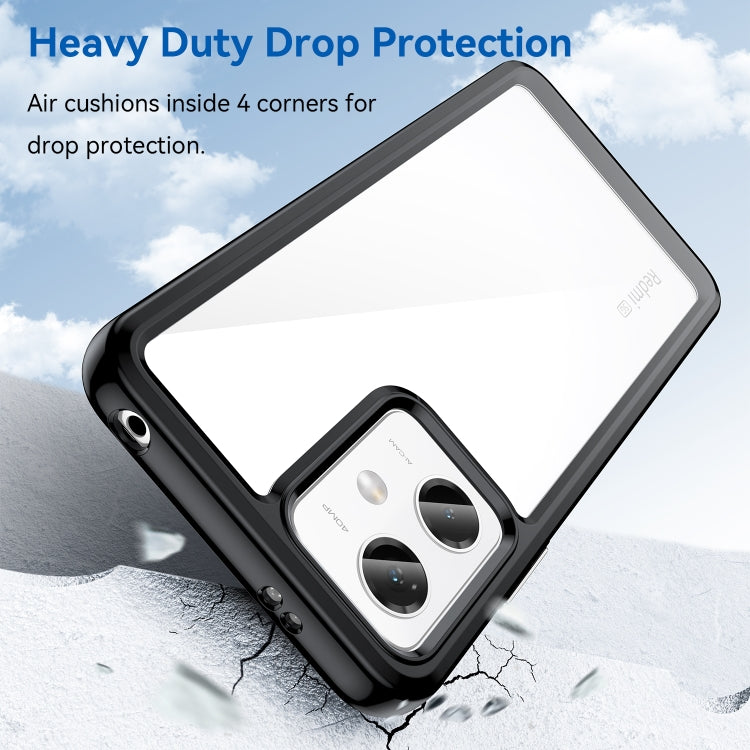 For Xiaomi Redmi Note 12 China Colorful Series Acrylic + TPU Phone Case