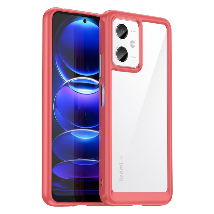 For Xiaomi Redmi Note 12 China Colorful Series Acrylic + TPU Phone Case