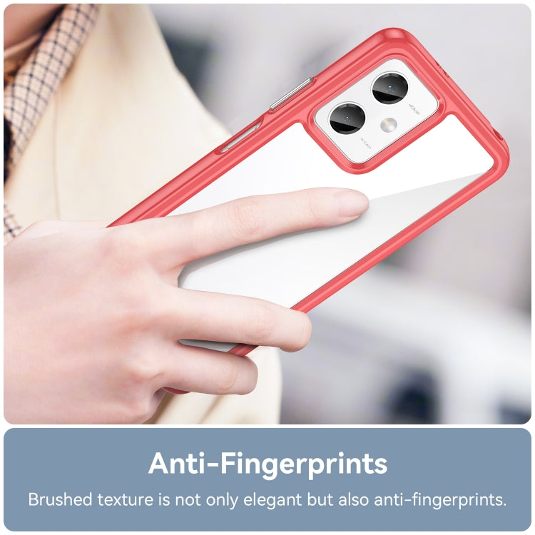 For Xiaomi Redmi Note 12 China Colorful Series Acrylic + TPU Phone Case