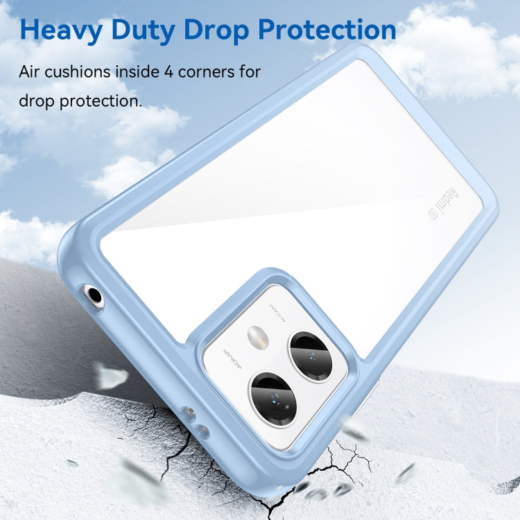 For Xiaomi Redmi Note 12 China Colorful Series Acrylic + TPU Phone Case