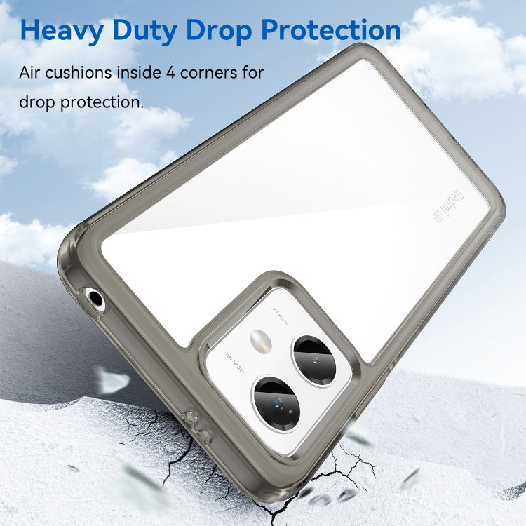 For Xiaomi Redmi Note 12 China Colorful Series Acrylic + TPU Phone Case