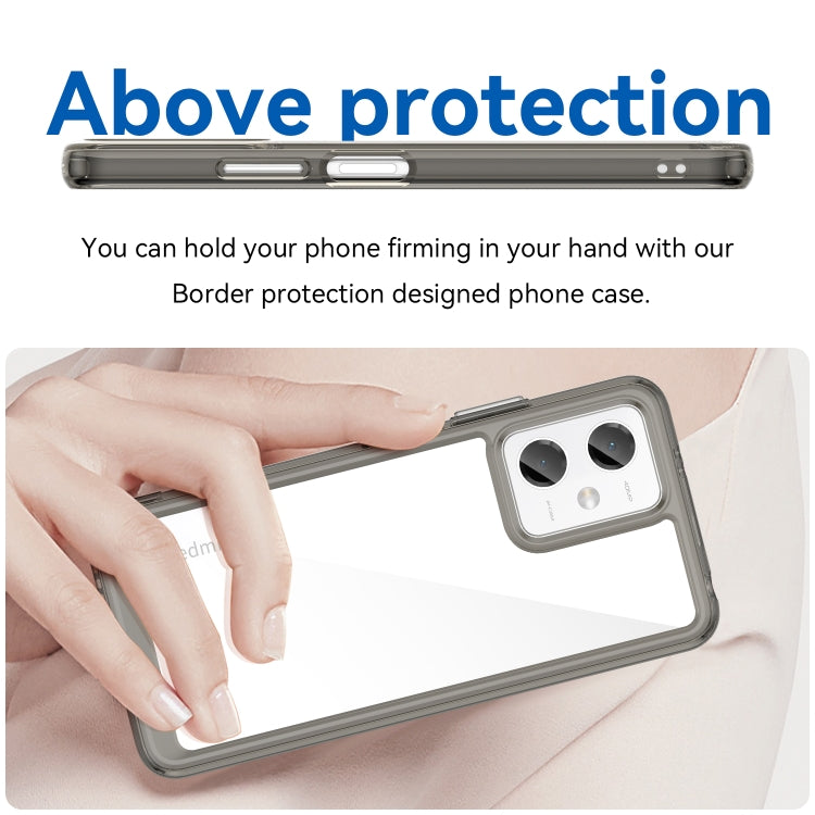 For Xiaomi Redmi Note 12 China Colorful Series Acrylic + TPU Phone Case