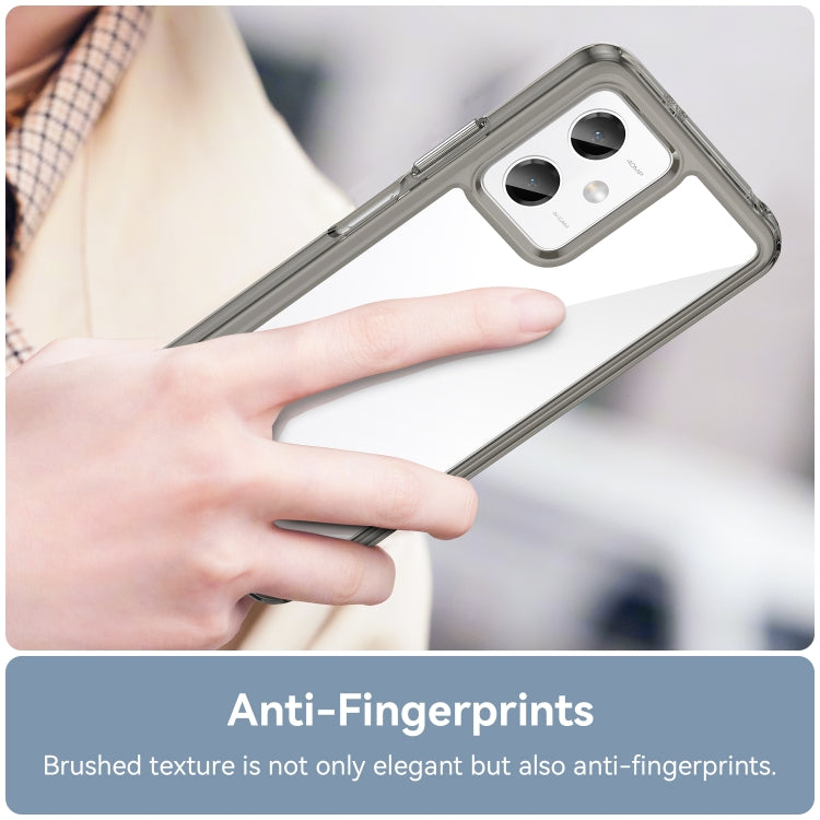 For Xiaomi Redmi Note 12 China Colorful Series Acrylic + TPU Phone Case