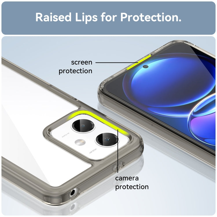 For Xiaomi Redmi Note 12 China Colorful Series Acrylic + TPU Phone Case