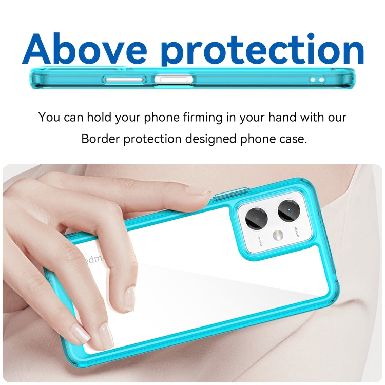 For Xiaomi Redmi Note 12 China Colorful Series Acrylic + TPU Phone Case