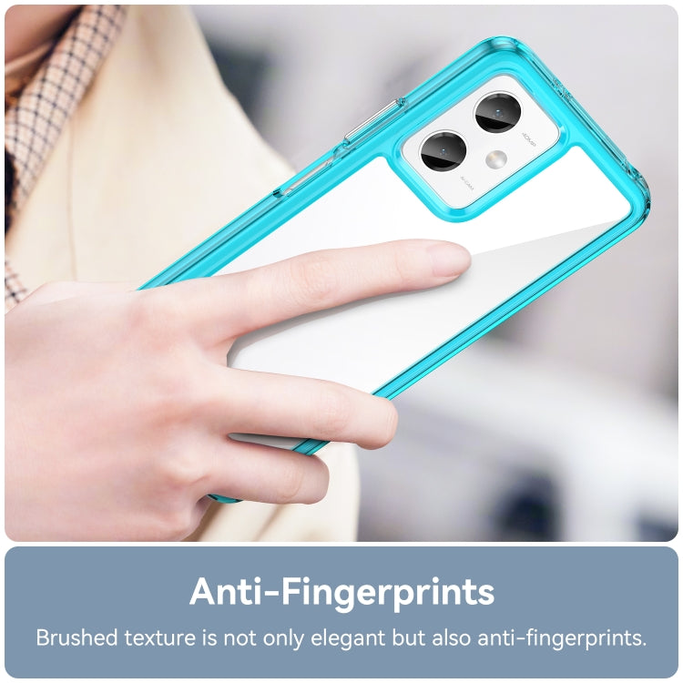 For Xiaomi Redmi Note 12 China Colorful Series Acrylic + TPU Phone Case