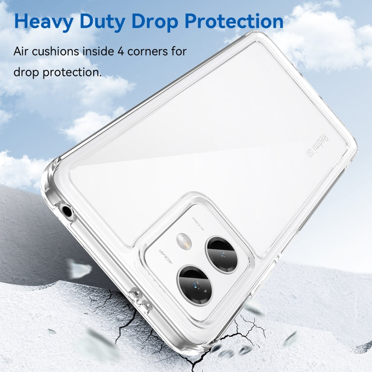 For Xiaomi Redmi Note 12 China Colorful Series Acrylic + TPU Phone Case