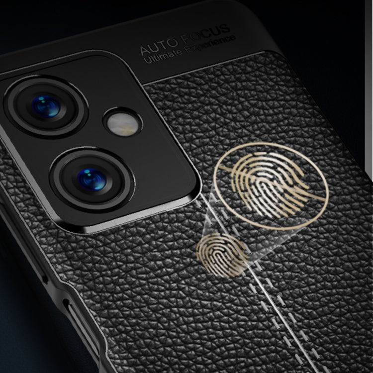 For Xiaomi Redmi Note 12 Global / Note 12 China / Poco X5 Litchi Texture TPU Phone Case