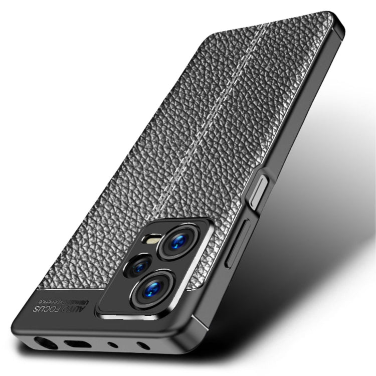 For Xiaomi Redmi Note 12 Pro+ China Litchi Texture TPU Phone Case