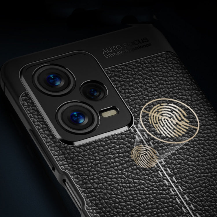 For Xiaomi Redmi Note 12 Pro+ China Litchi Texture TPU Phone Case