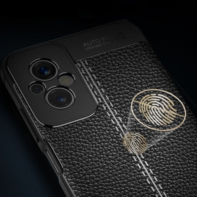 For Xiaomi Redmi 11 Prime Litchi Texture TPU Phone Case