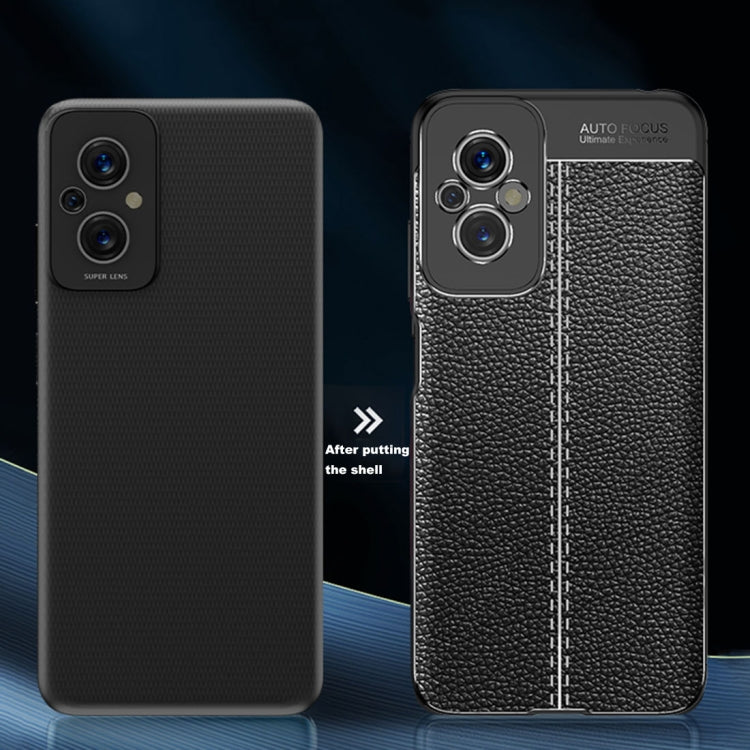 For Xiaomi Redmi 11 Prime Litchi Texture TPU Phone Case