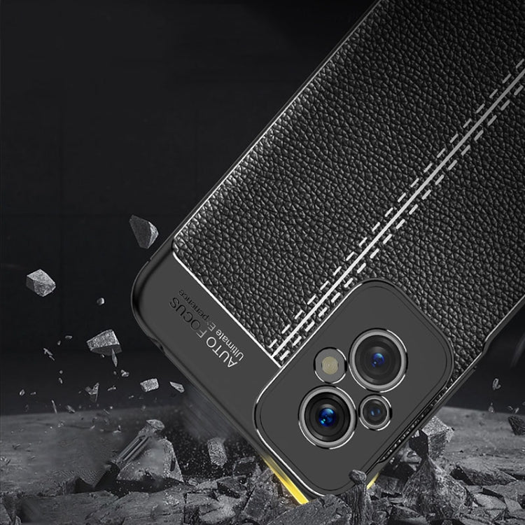 For Xiaomi Redmi 11 Prime Litchi Texture TPU Phone Case