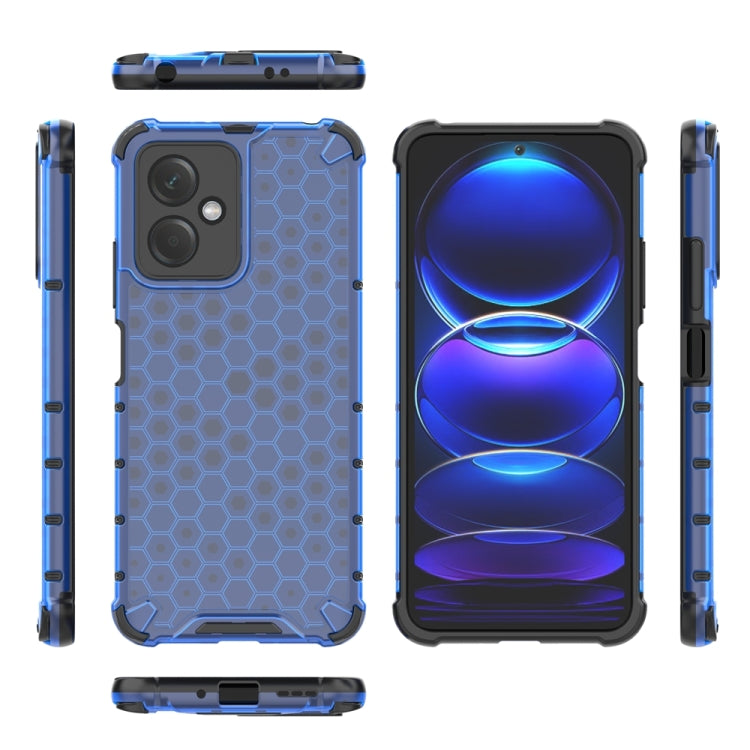 For Xiaomi Redmi Note 12 China Shockproof Honeycomb PC + TPU Phone Case