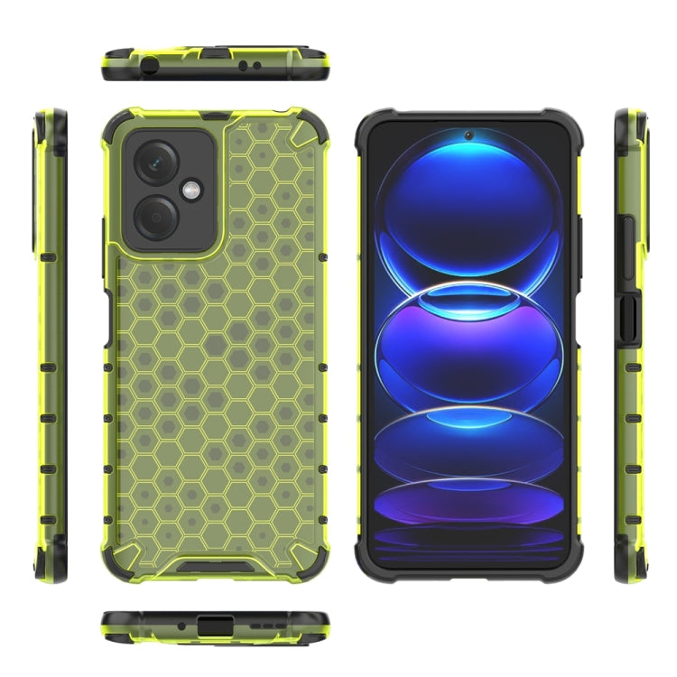 For Xiaomi Redmi Note 12 China Shockproof Honeycomb PC + TPU Phone Case