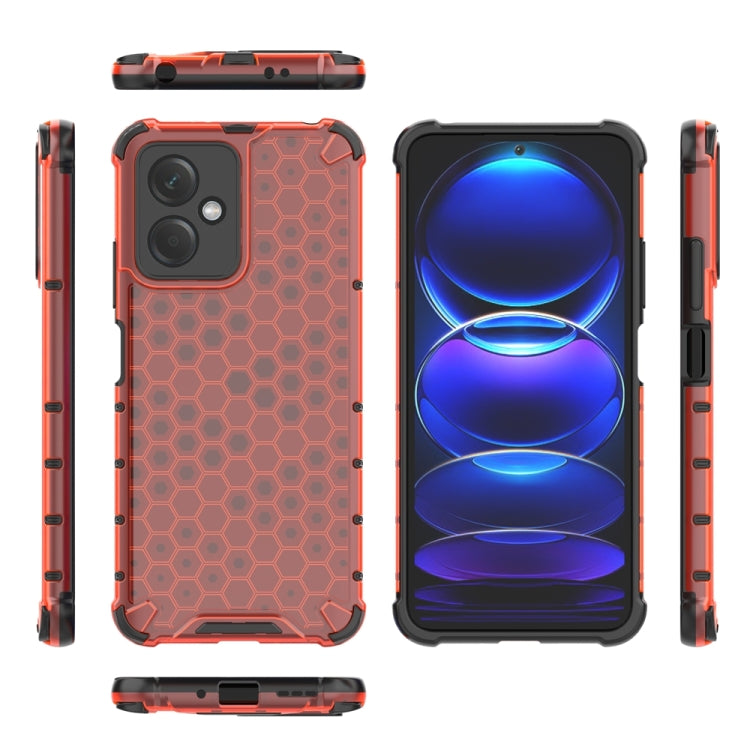 For Xiaomi Redmi Note 12 China Shockproof Honeycomb PC + TPU Phone Case