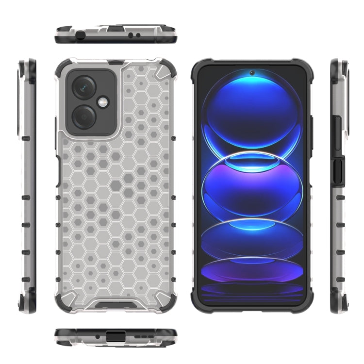 For Xiaomi Redmi Note 12 China Shockproof Honeycomb PC + TPU Phone Case