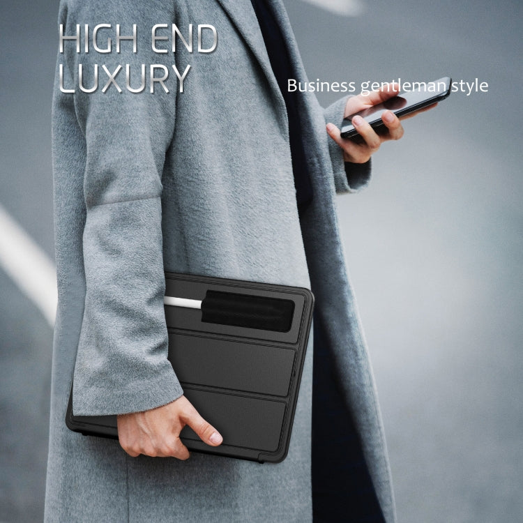 For iPad 10.2 2021 / 2020 / 2019 / Air 10.5 2019 3-Fold Amor Shockproof Smart Tablet Case