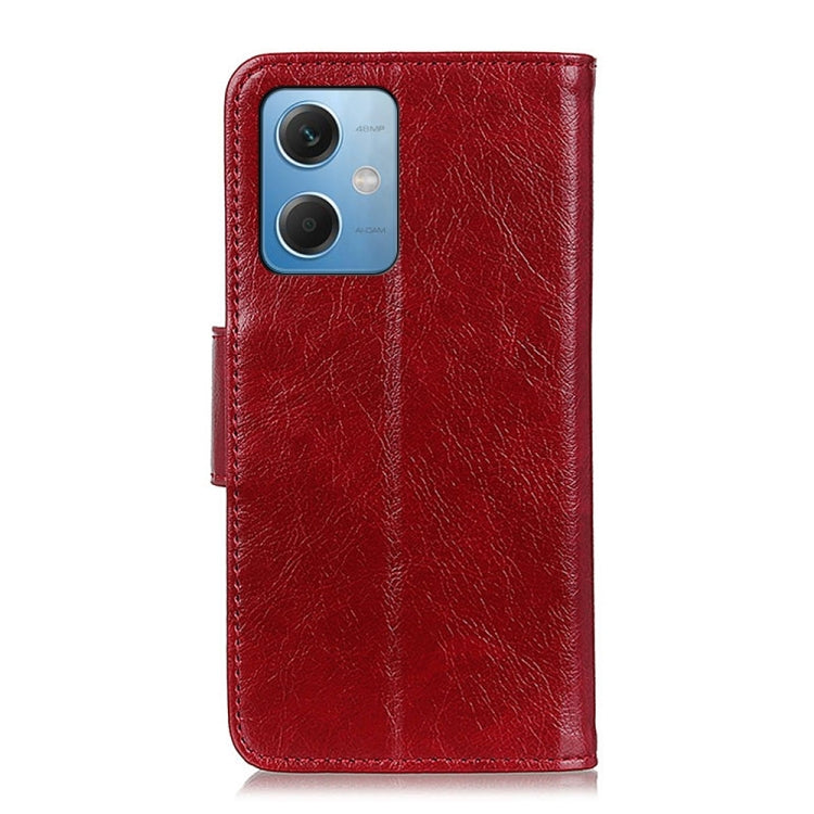 For Xiaomi Redmi Note 12 China Nappa Texture Leather Phone Case
