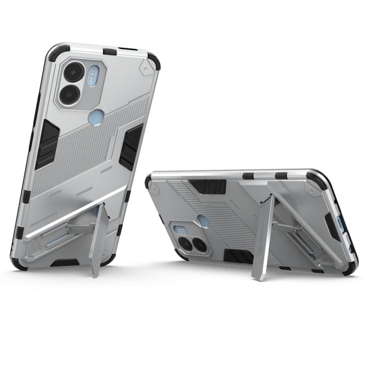 For Xiaomi Redmi A1+ Punk Armor 2 in 1 PC + TPU Phone Case with Invisible Holder