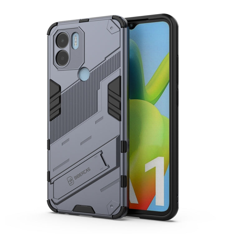 For Xiaomi Redmi A1+ Punk Armor 2 in 1 PC + TPU Phone Case with Invisible Holder