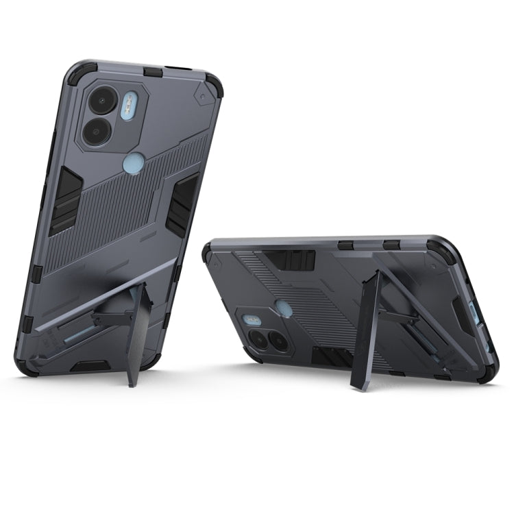 For Xiaomi Redmi A1+ Punk Armor 2 in 1 PC + TPU Phone Case with Invisible Holder