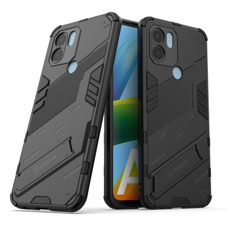 For Xiaomi Redmi A1+ Punk Armor 2 in 1 PC + TPU Phone Case with Invisible Holder